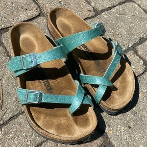 Birkenstock Mayari Cosmic Sparkle Sandals size 37